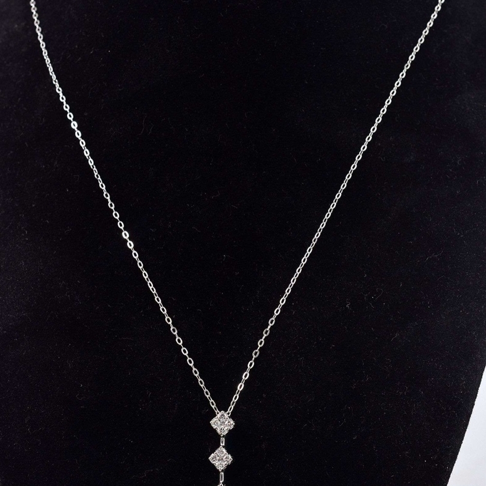 14k Gold Diamond Necklace